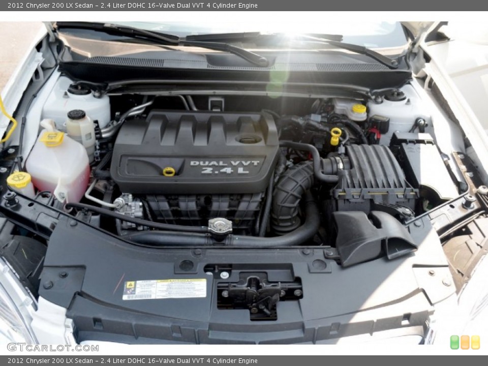 2.4 Liter DOHC 16-Valve Dual VVT 4 Cylinder Engine for the 2012 Chrysler 200 #65670949