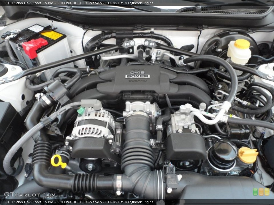 2.0 Liter DOHC 16-Valve VVT D-4S Flat 4 Cylinder Engine for the 2013 Scion FR-S #65673526