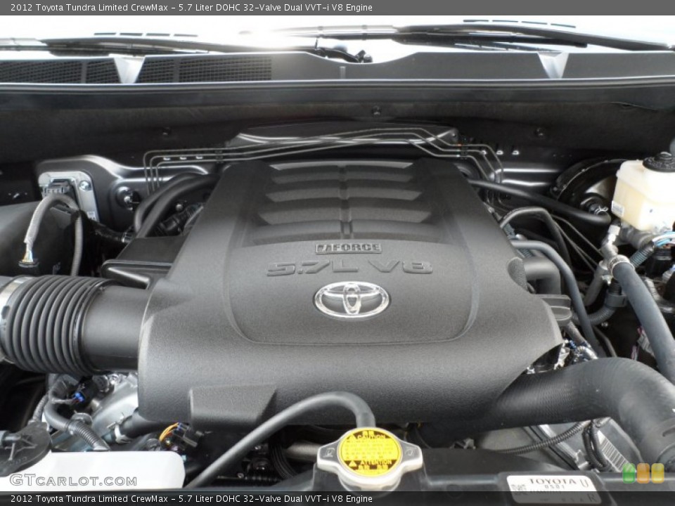 5.7 Liter DOHC 32-Valve Dual VVT-i V8 Engine for the 2012 Toyota Tundra #65673841
