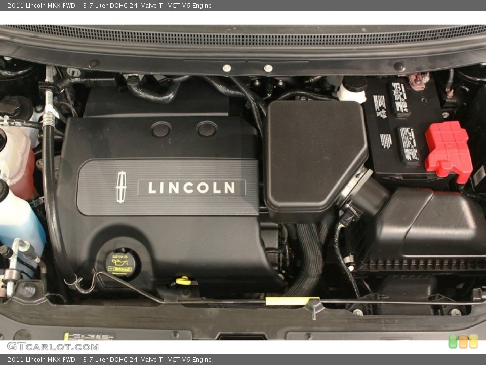 3.7 Liter DOHC 24-Valve Ti-VCT V6 Engine for the 2011 Lincoln MKX #65683791