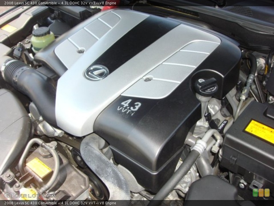4.3L DOHC 32V VVT-i V8 Engine for the 2008 Lexus SC #65710550