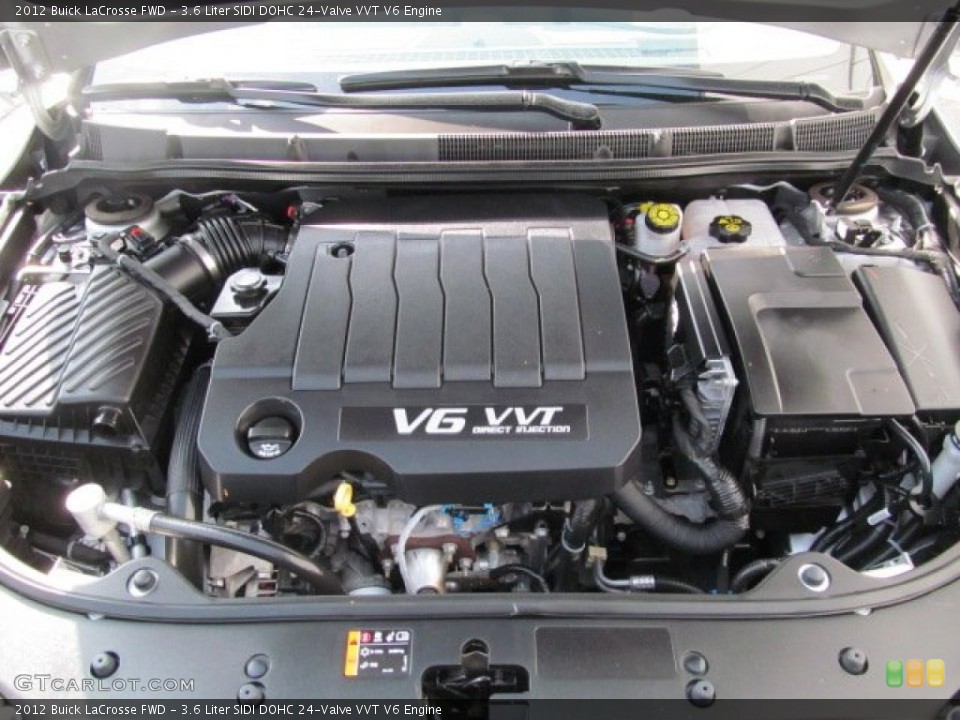 3.6 Liter SIDI DOHC 24-Valve VVT V6 Engine for the 2012 Buick LaCrosse #65715134