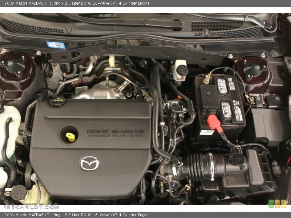 2.5 Liter DOHC 16-Valve VVT 4 Cylinder Engine for the 2009 Mazda MAZDA6 #65718770
