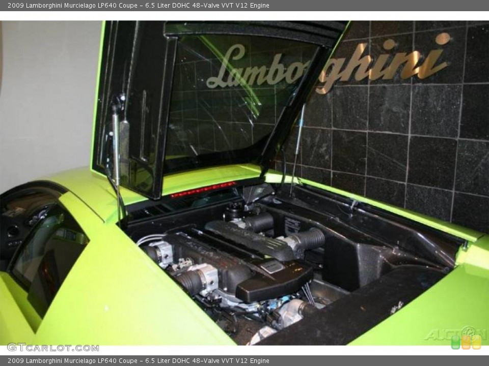 6.5 Liter DOHC 48-Valve VVT V12 Engine for the 2009 Lamborghini Murcielago #6572104