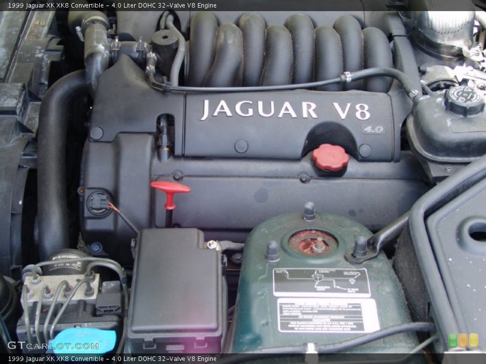 4.0 Liter DOHC 32-Valve V8 Engine for the 1999 Jaguar XK #65738281