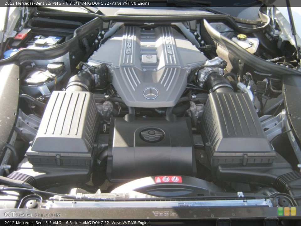 6.3 Liter AMG DOHC 32-Valve VVT V8 Engine for the 2012 Mercedes-Benz SLS #65740419