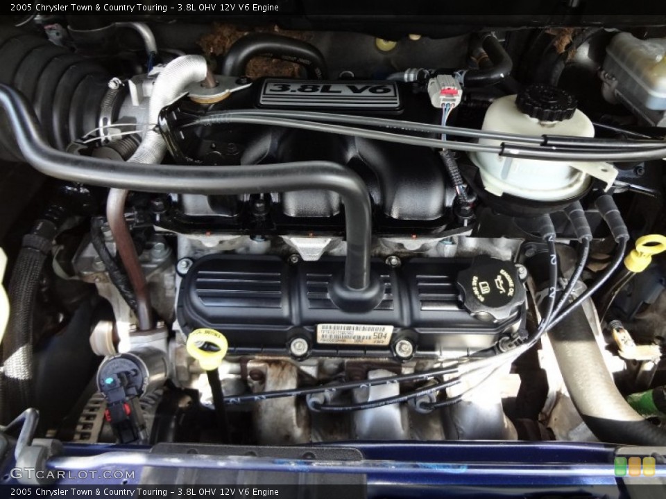 3.8L OHV 12V V6 Engine for the 2005 Chrysler Town & Country #65741050