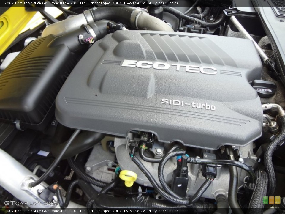 2.0 Liter Turbocharged DOHC 16-Valve VVT 4 Cylinder Engine for the 2007 Pontiac Solstice #65741338
