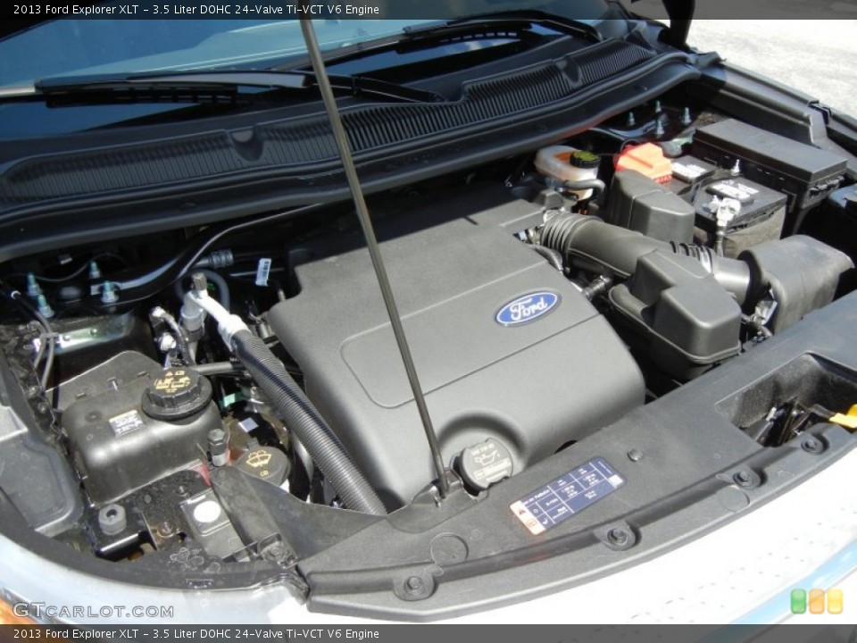 3.5 Liter DOHC 24-Valve Ti-VCT V6 Engine for the 2013 Ford Explorer #65742925