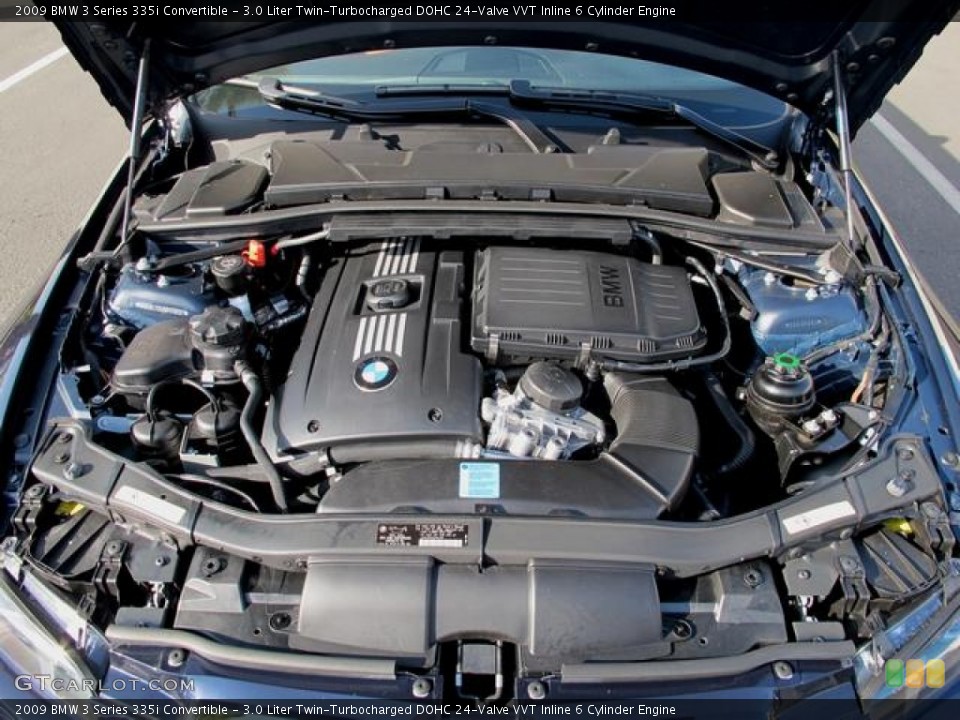 3.0 Liter Twin-Turbocharged DOHC 24-Valve VVT Inline 6 Cylinder Engine for the 2009 BMW 3 Series #65755348