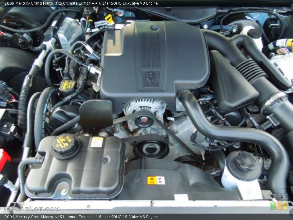 4.6 Liter SOHC 16-Valve V8 Engine for the 2009 Mercury Grand Marquis #65758420
