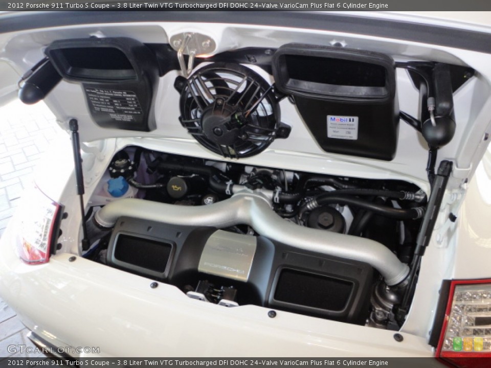 3.8 Liter Twin VTG Turbocharged DFI DOHC 24-Valve VarioCam Plus Flat 6 Cylinder Engine for the 2012 Porsche 911 #65765623