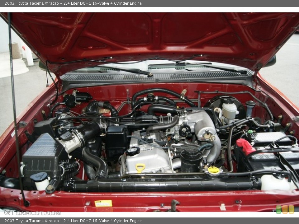 2.4 Liter DOHC 16-Valve 4 Cylinder Engine for the 2003 Toyota Tacoma #65767081