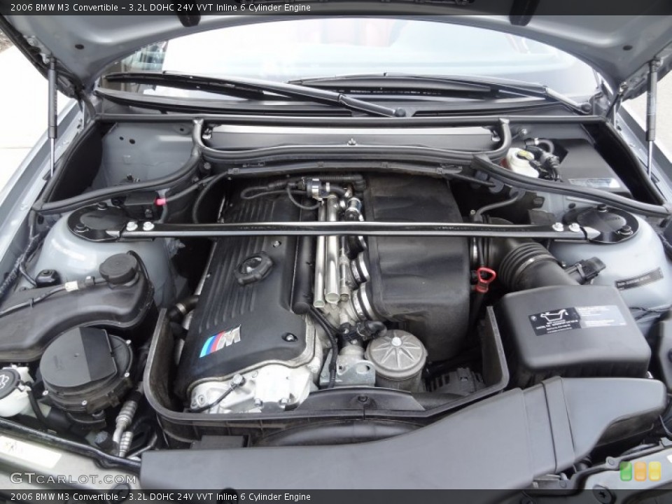 3.2L DOHC 24V VVT Inline 6 Cylinder Engine for the 2006 BMW M3 #65773159