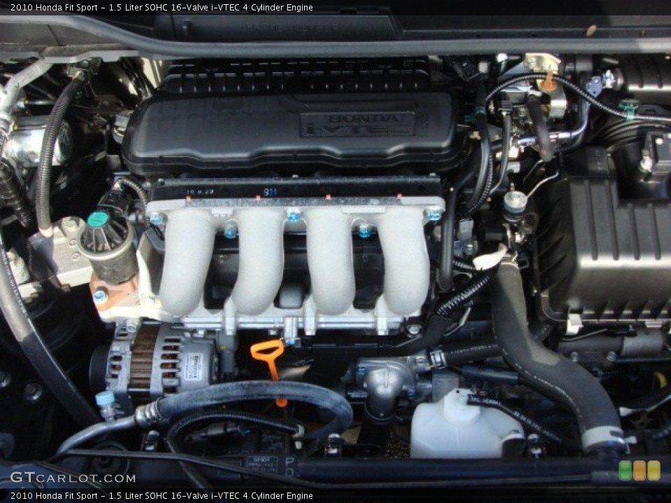 1.5 Liter SOHC 16-Valve i-VTEC 4 Cylinder Engine for the 2010 Honda Fit #65773480