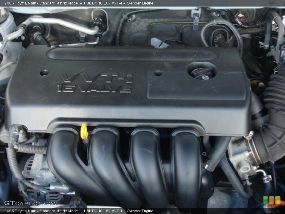 1.8L DOHC 16V VVT-i 4 Cylinder 2006 Toyota Matrix Engine