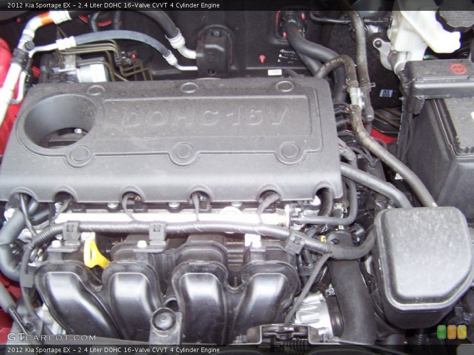 2.4 Liter DOHC 16-Valve CVVT 4 Cylinder Engine for the 2012 Kia Sportage #65775500