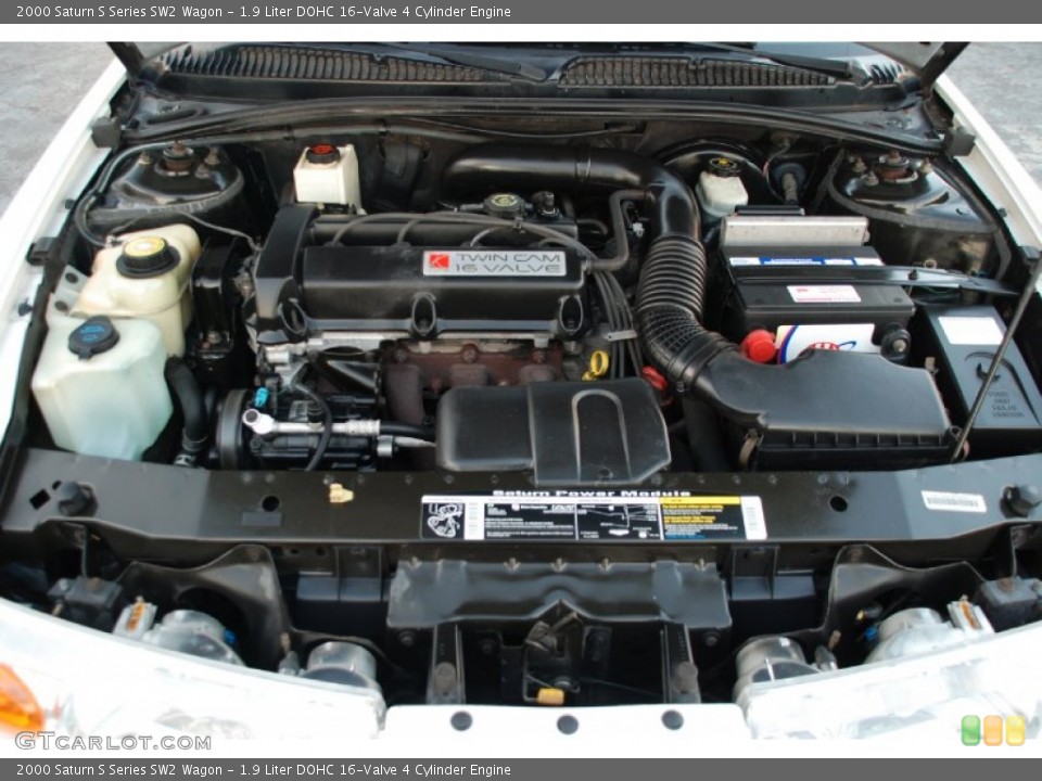 1.9 Liter DOHC 16-Valve 4 Cylinder Engine for the 2000 Saturn S Series #65776768