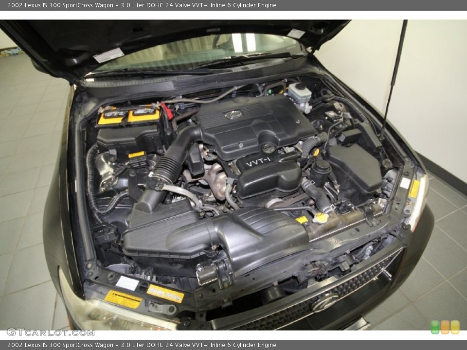 3.0 Liter DOHC 24 Valve VVT-i Inline 6 Cylinder Engine for the 2002 Lexus IS #65783435