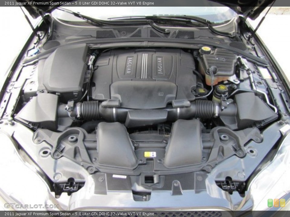 5.0 Liter GDI DOHC 32-Valve VVT V8 Engine for the 2011 Jaguar XF #65827493