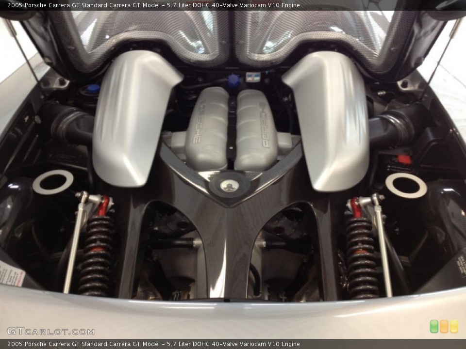 5.7 Liter DOHC 40-Valve Variocam V10 Engine for the 2005 Porsche Carrera GT #65833061