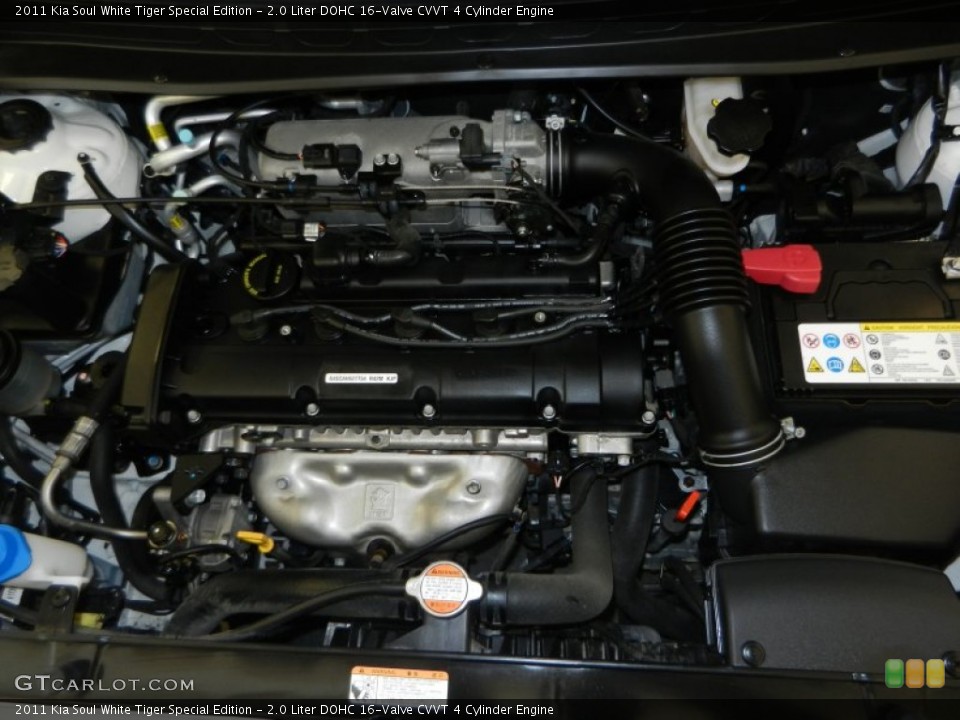 2.0 Liter DOHC 16-Valve CVVT 4 Cylinder Engine for the 2011 Kia Soul #65837207