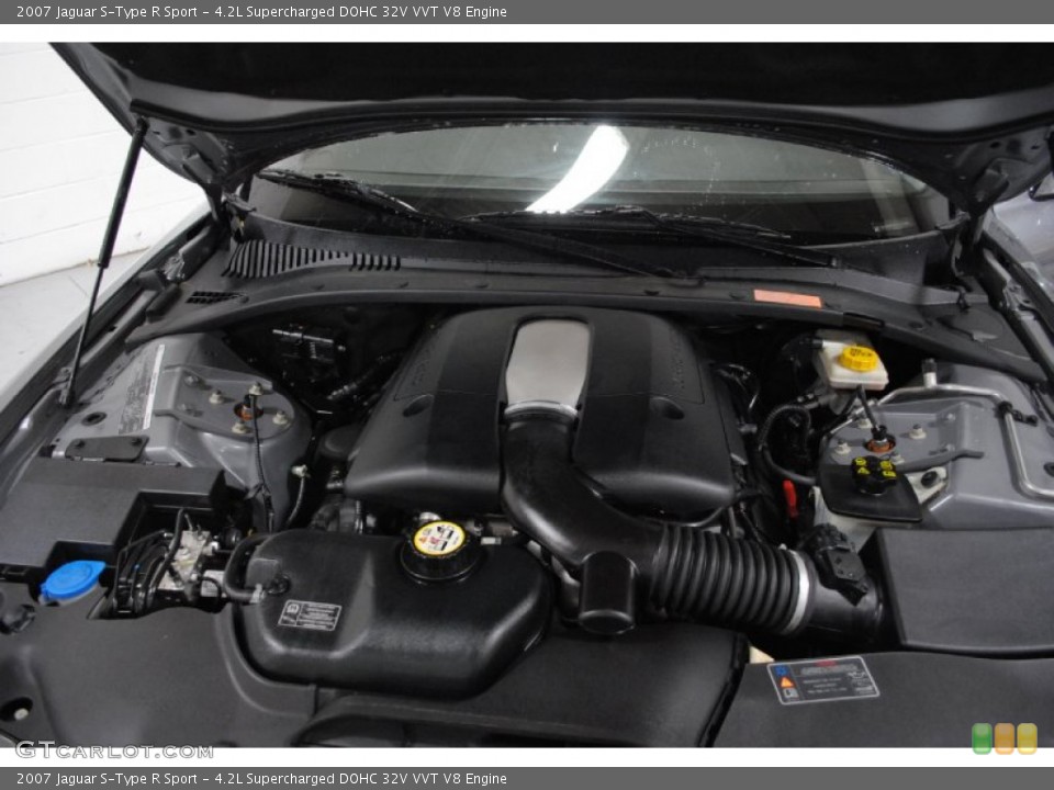 4.2L Supercharged DOHC 32V VVT V8 Engine for the 2007 Jaguar S-Type #65842830