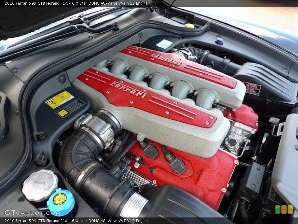 6.0 Liter DOHC 48-Valve VVT V12 Engine for the 2010 Ferrari 599 GTB Fiorano #65851950