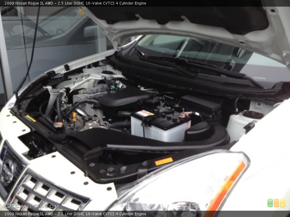 2.5 Liter DOHC 16-Valve CVTCS 4 Cylinder Engine for the 2009 Nissan Rogue #65858490