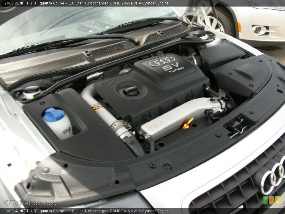 1.8 Liter Turbocharged DOHC 20-Valve 4 Cylinder Engine for the 2003 Audi TT #65865258