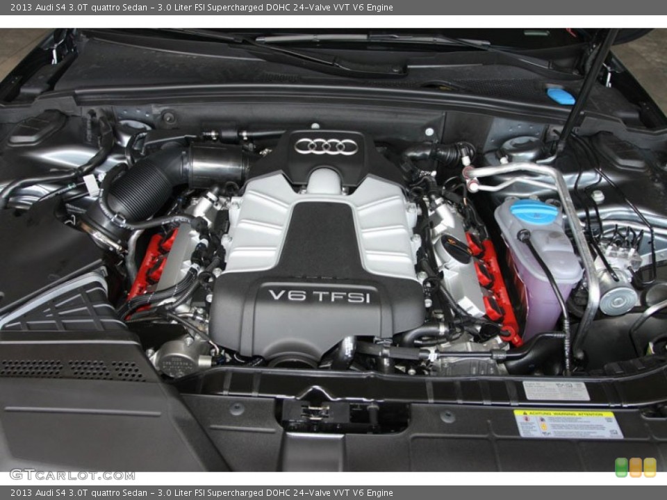 3.0 Liter FSI Supercharged DOHC 24-Valve VVT V6 Engine for the 2013 Audi S4 #65866671