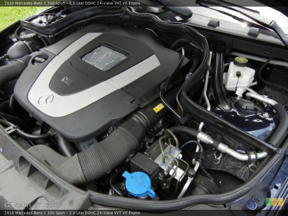 3.0 Liter DOHC 24-Valve VVT V6 Engine for the 2010 Mercedes-Benz C #65866800