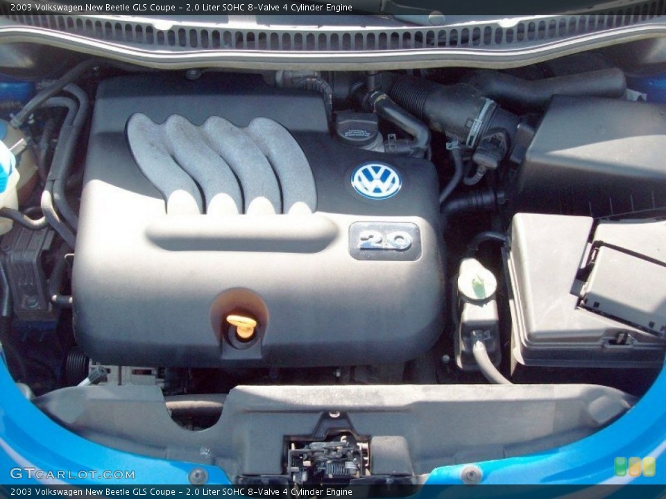 2.0 Liter SOHC 8-Valve 4 Cylinder Engine for the 2003 Volkswagen New Beetle #65867004