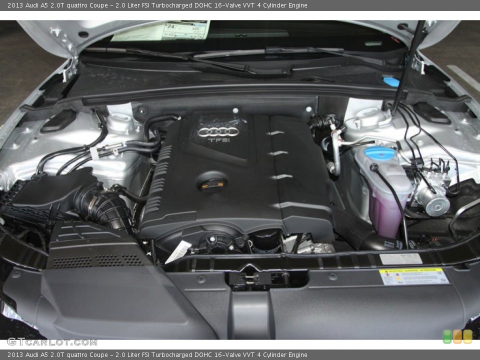 2.0 Liter FSI Turbocharged DOHC 16-Valve VVT 4 Cylinder Engine for the 2013 Audi A5 #65867118