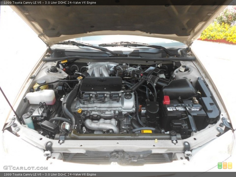 3.0 Liter DOHC 24-Valve V6 Engine for the 1999 Toyota Camry #65868932