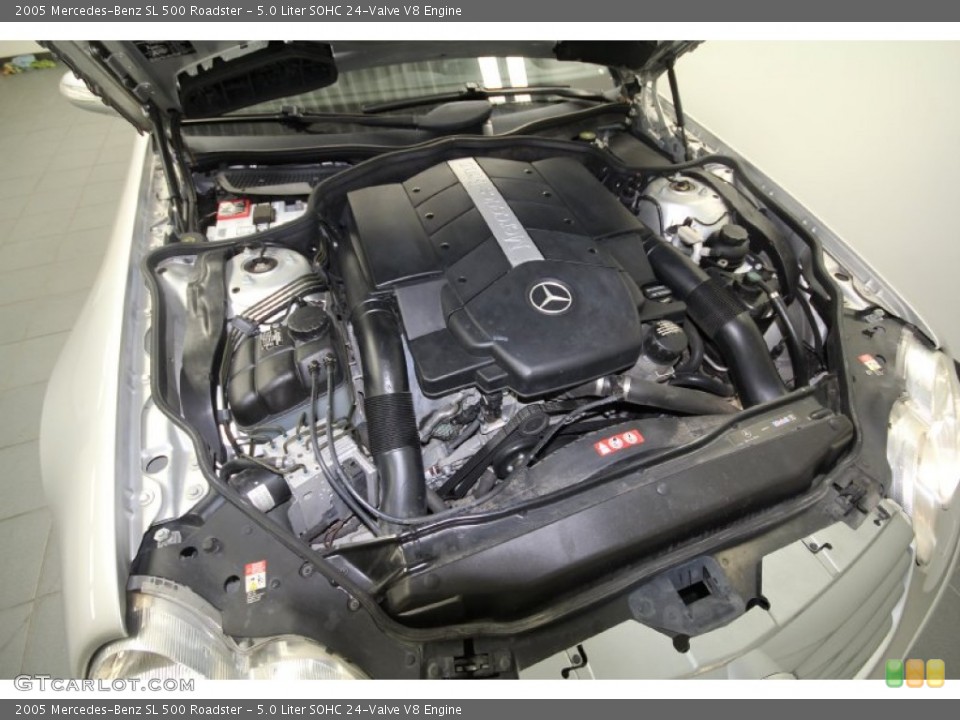 5.0 Liter SOHC 24-Valve V8 Engine for the 2005 Mercedes-Benz SL #65873206