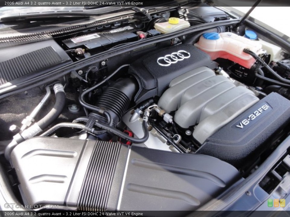 3.2 Liter FSI DOHC 24-Valve VVT V6 Engine for the 2006 Audi A4 #65880609