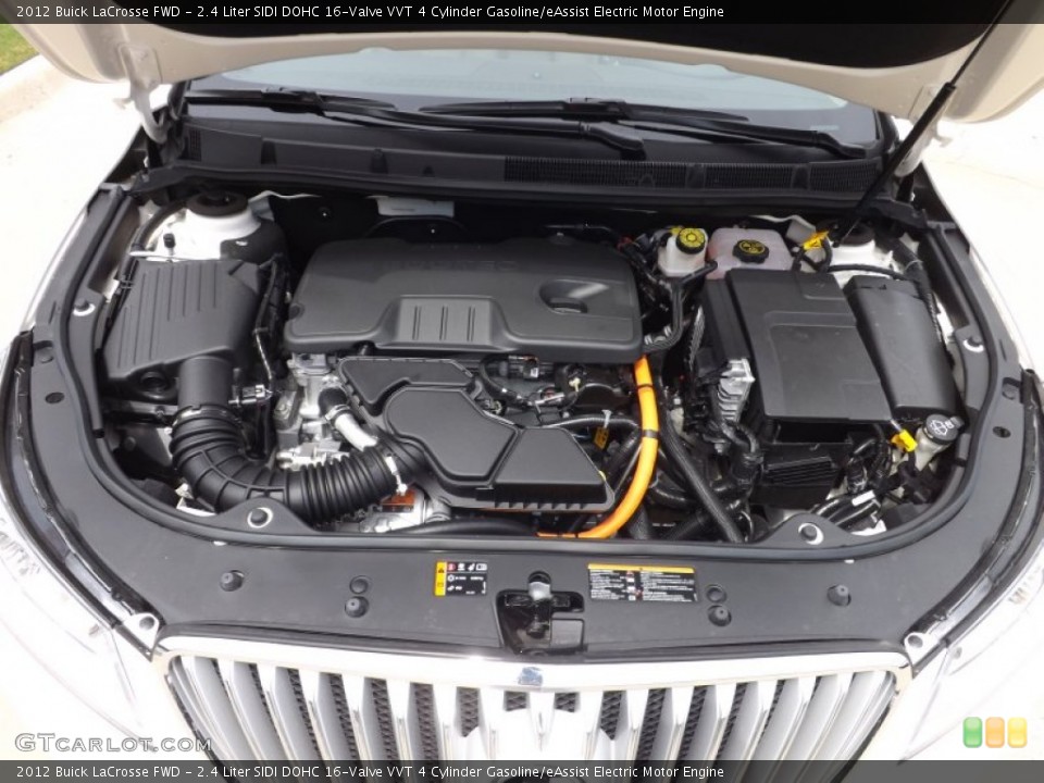 2.4 Liter SIDI DOHC 16-Valve VVT 4 Cylinder Gasoline/eAssist Electric Motor Engine for the 2012 Buick LaCrosse #65881260