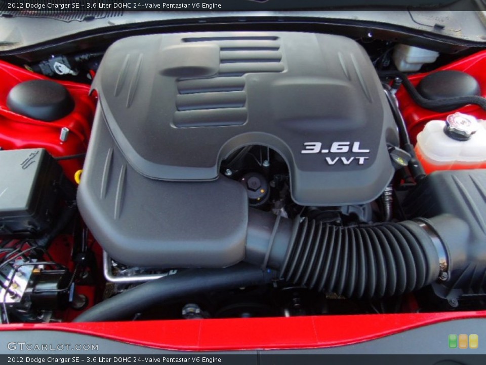 3.6 Liter DOHC 24-Valve Pentastar V6 Engine for the 2012 Dodge Charger #65891571