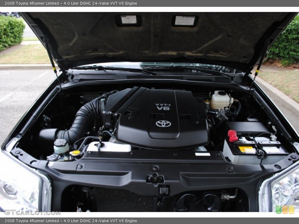 4.0 Liter DOHC 24-Valve VVT V6 2008 Toyota 4Runner Engine