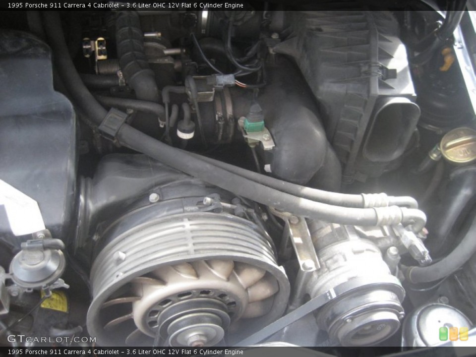 3.6 Liter OHC 12V Flat 6 Cylinder Engine for the 1995 Porsche 911 #65912056