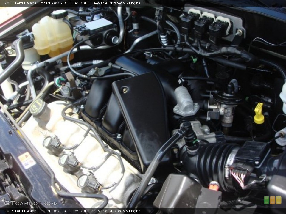 3.0 Liter DOHC 24-Valve Duratec V6 Engine for the 2005 Ford Escape #65913109