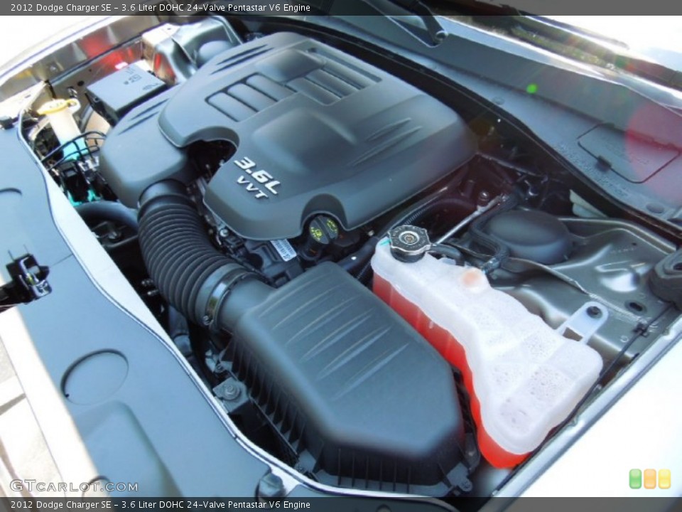 3.6 Liter DOHC 24-Valve Pentastar V6 Engine for the 2012 Dodge Charger #65920130