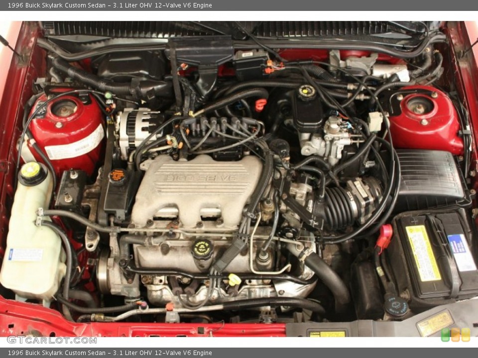 3.1 Liter OHV 12-Valve V6 1996 Buick Skylark Engine