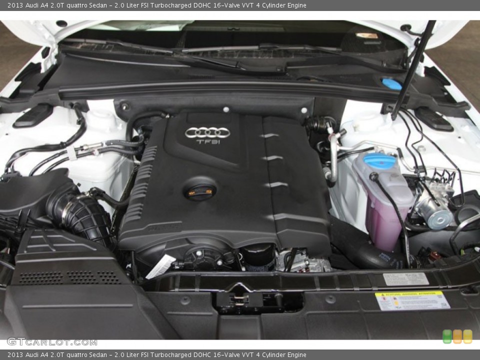 2.0 Liter FSI Turbocharged DOHC 16-Valve VVT 4 Cylinder Engine for the 2013 Audi A4 #65930327