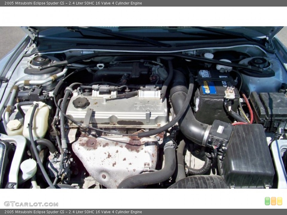 2.4 Liter SOHC 16 Valve 4 Cylinder Engine for the 2005 Mitsubishi Eclipse #65930768