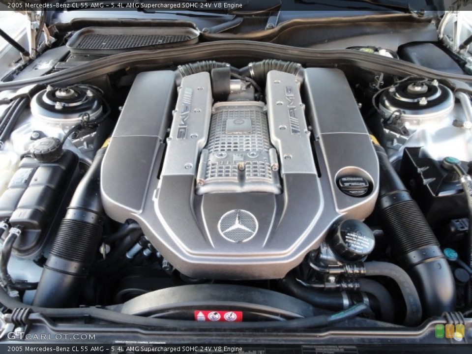 5.4L AMG Supercharged SOHC 24V V8 Engine for the 2005 Mercedes-Benz CL #65944865