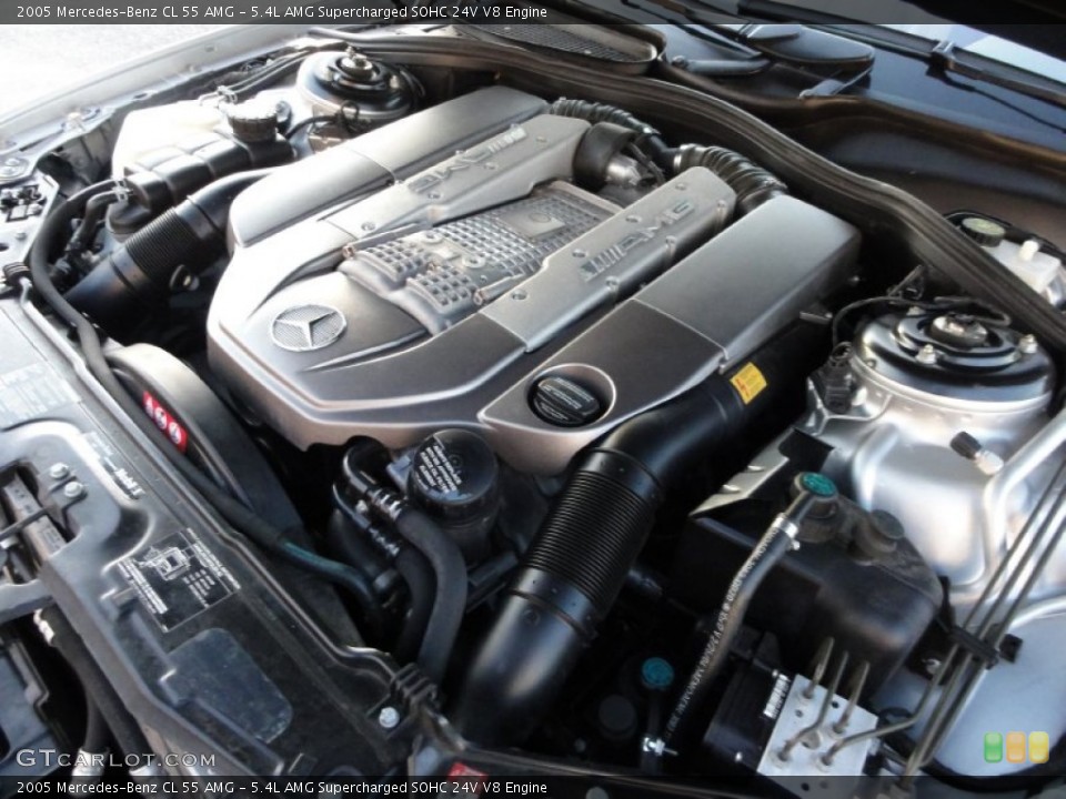 5.4L AMG Supercharged SOHC 24V V8 Engine for the 2005 Mercedes-Benz CL #65944874
