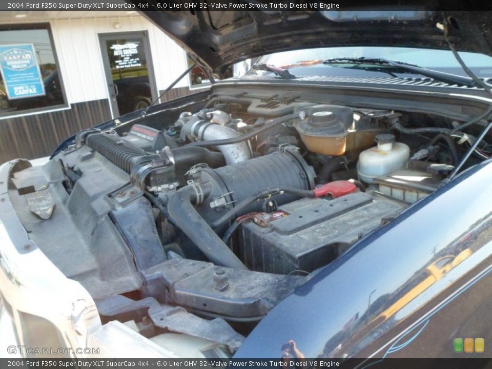6.0 Liter OHV 32-Valve Power Stroke Turbo Diesel V8 Engine for the 2004 Ford F350 Super Duty #65954783