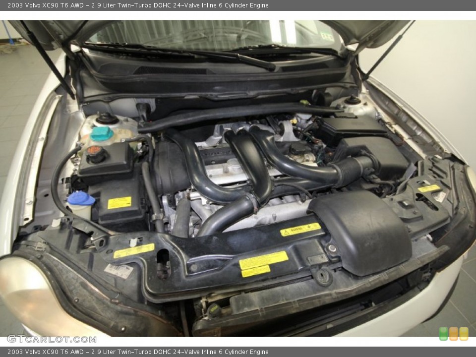 2.9 Liter Twin-Turbo DOHC 24-Valve Inline 6 Cylinder Engine for the 2003 Volvo XC90 #65957030